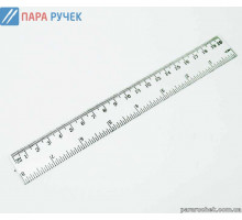 Линейка пласт. 20см прозрачн. (23-13)