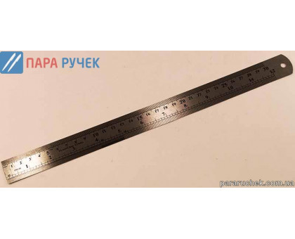 Линейка металл. 30см