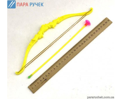 Лук со стрелой на присоске 12шт. на листе (5-1)