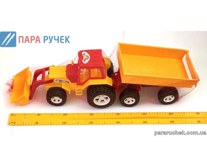 Трактор ковш прицеп Бамсик (007/2)
