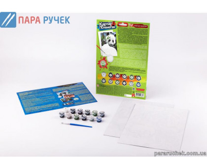 Картинка по номерам 20*30см KN-01-01...10 в кор. Данкотойс