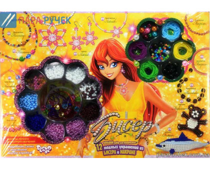 Н-р творч. бисер+макраме Dankotoys