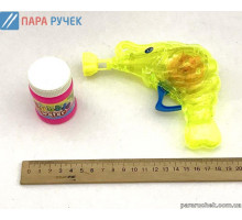 Мыльные пузыри "пистолет" рыбка, свет. (2-3)