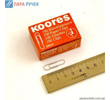Скрепки 28мм KOОRES