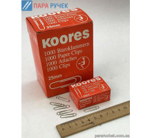 Скрепки 25мм KORES (0293)