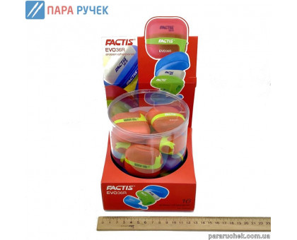 Резинка FACTIS F4707116(ластик+точилка)