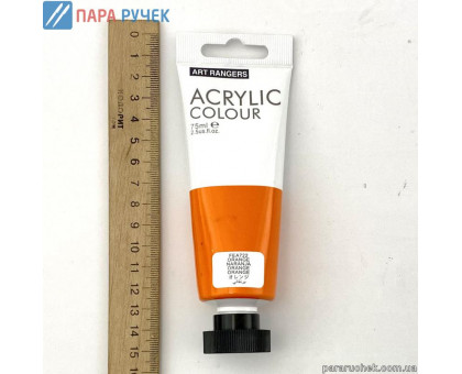 Краска акрил  75мл. FEA722 Orange yellow