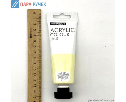 Краска акрил  75мл. FEA201 Pastel Yellow