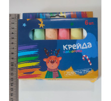 Крейда 6кол. товсті 8032