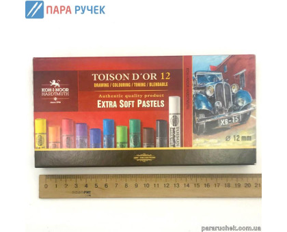 Мелки-пастель 8552 T.D'OR 12цв.