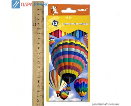 Карандаши 12цв. УМКА ЦК42-7