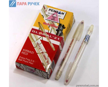 Ручка Global оригинал красн.