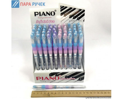 Ручка Piano PТ-173 (50шт.) син.