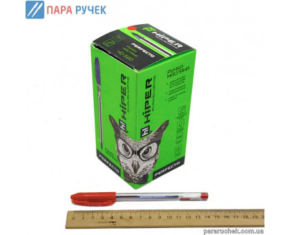 Ручка шариковая Hiper Perfecto HO-520 красная