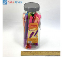 Ручка Radius Tri Line TT син. шарик. в банке