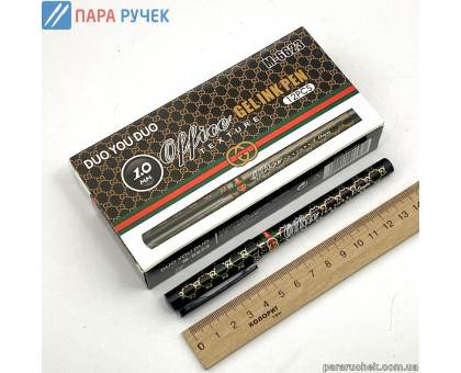 Ручка гель 6623 1мм. черн.