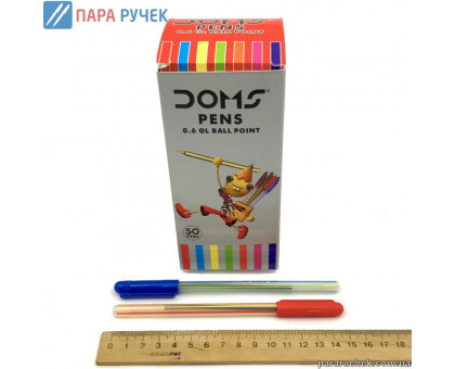 Ручка шариковая DOMS 0.6мм