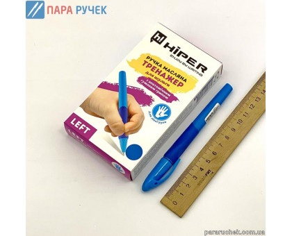 Ручка шариковая Hiper HO-251L левша синяя