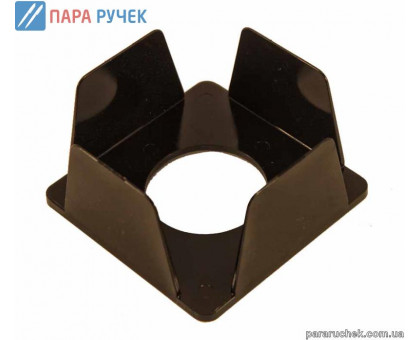 Подставка-бокс для бумаг 9*9*4,5 дымч/черн.