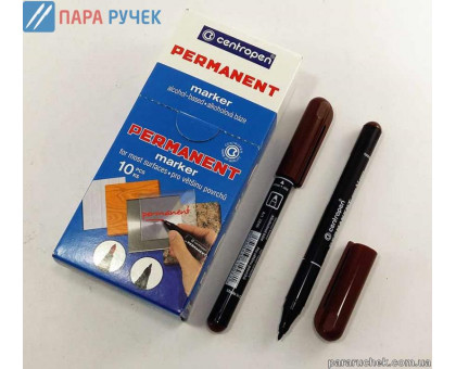 Маркер CENTROPEN коричневый (2846)