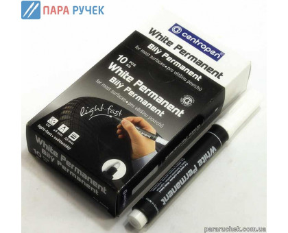 Маркер CENTROPEN белый (8586)