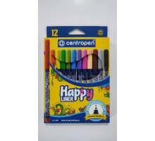Набір маркерів CENTROPEN 2521 12шт. Лінери