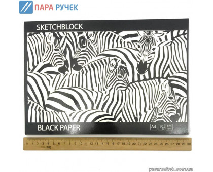 Альбом-планшет черн. листы А4 30л BL4930