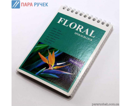 Блокнот А6 спир. перфор. (KF6280K)