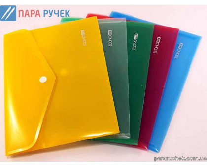 Папка на кнопке А5 прозр. (Е31316)