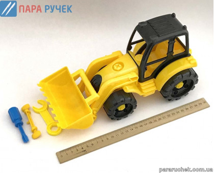 Конструктор-трактор с ковшом Лядский (30.006)