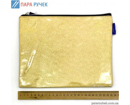 Папка на молнии 0142-02 бежевая