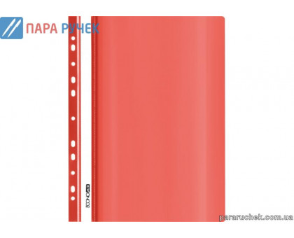 Скоросшиватель пласт. А5 ECONOMIX красный