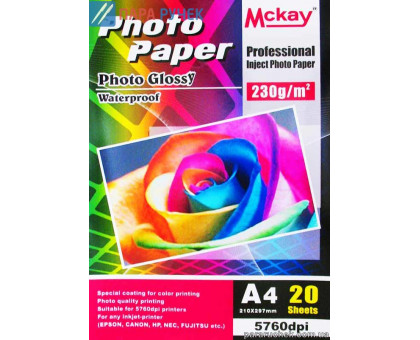 Фотобумага Mckay A4 230 г\м2 (20л)