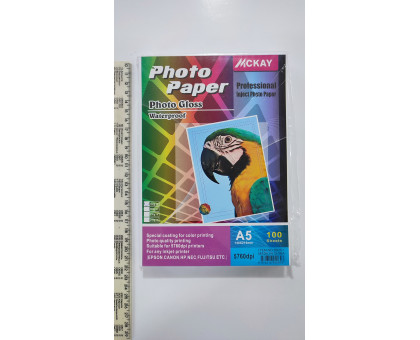 Фотопапір Mckay A5 180 г\м2 (100л)