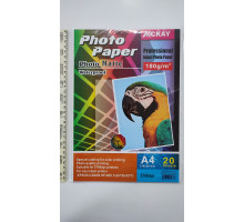 Фотопапір Mckay A4 180 г\м2 (20л) матовий