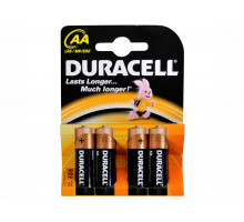 Батарейка Duracell 4шт. (R 6)