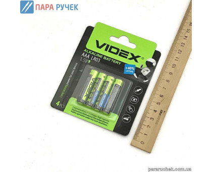 Батарейка Videx алкал. R3