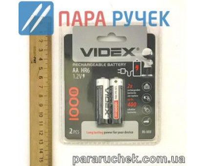 Акк. VIDEX R06 1000 mAh