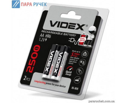 Акк. VIDEX R06 2500 mAh