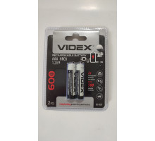 Акумулятор VIDEX R03 600mAh