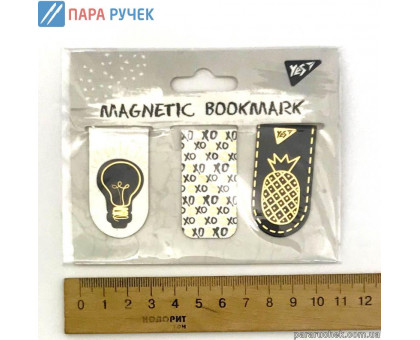 Закладка магнитная 1Вересня +микс видов