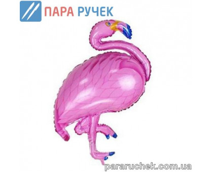 Шар возд. фольга "Фламинго" розовый 105см.*65см.
