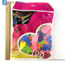 Шар воздушный Ball 2.2-12"Heart 30см (100шт) сердце микс