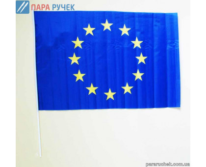Флаг Евросоюза 60х90 с палкой