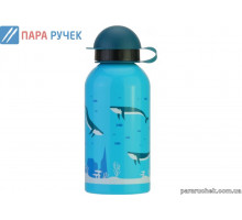Пляшка для води CF61304 дитяча CoolForSchool, Whale 500мл. блакитна