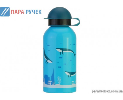 Пляшка для води CF61304 дитяча CoolForSchool, Whale 500мл. блакитна