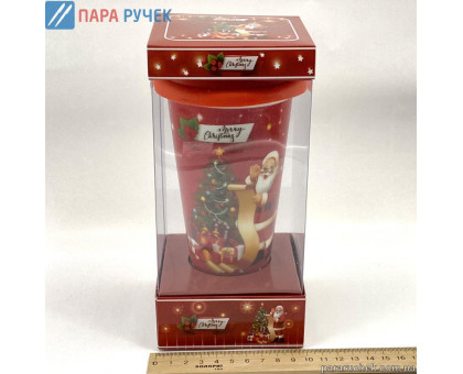 Термокружка 450ml QF590 Новый Год