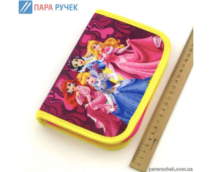 Пенал 1 отд. 2 отв. 930418 принцессы