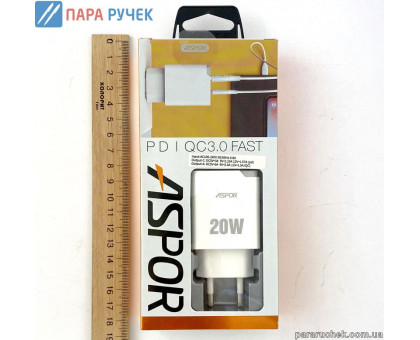 Зарядка Aspor A826 PD+QC