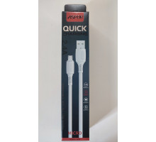 Кабель Aspor A128 Micro USB 2,4A/1м.